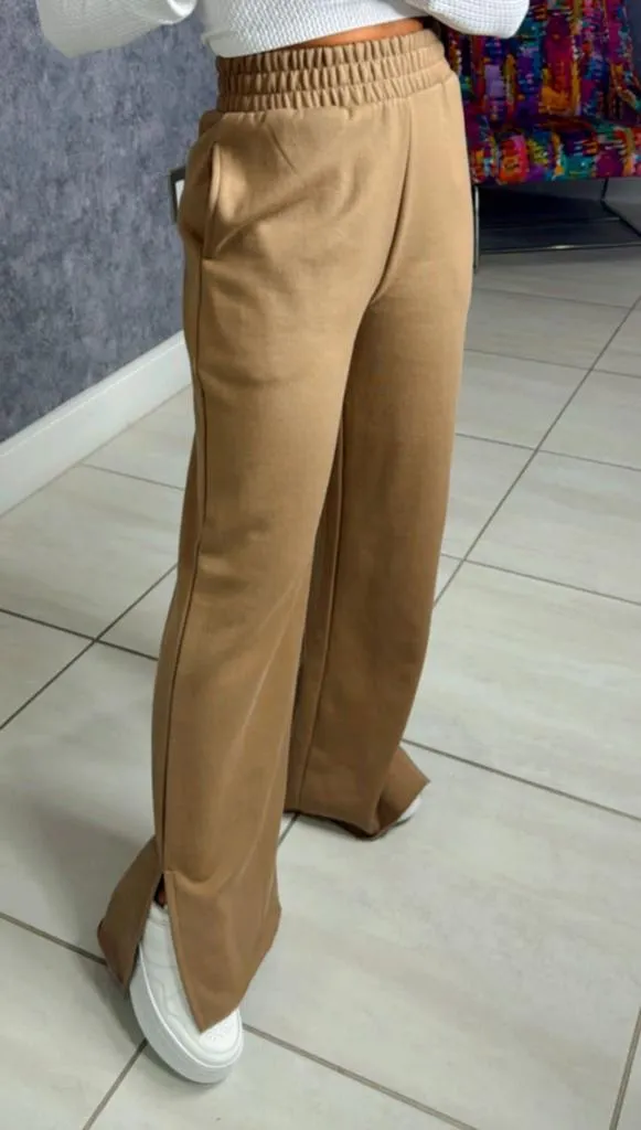 7012 Soft knit wide leg lounge pants