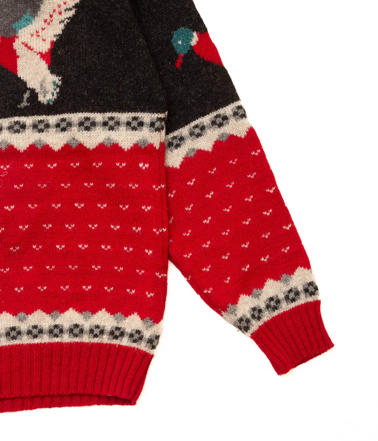 80's Bemidji Woolen Mills Bird Sweaters (Red)