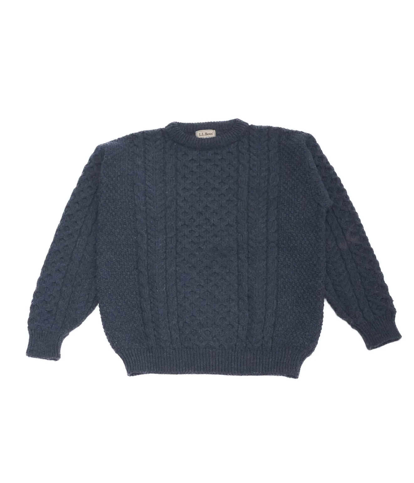 80's L.L.Bean Fishermans Sweaters (Navy)