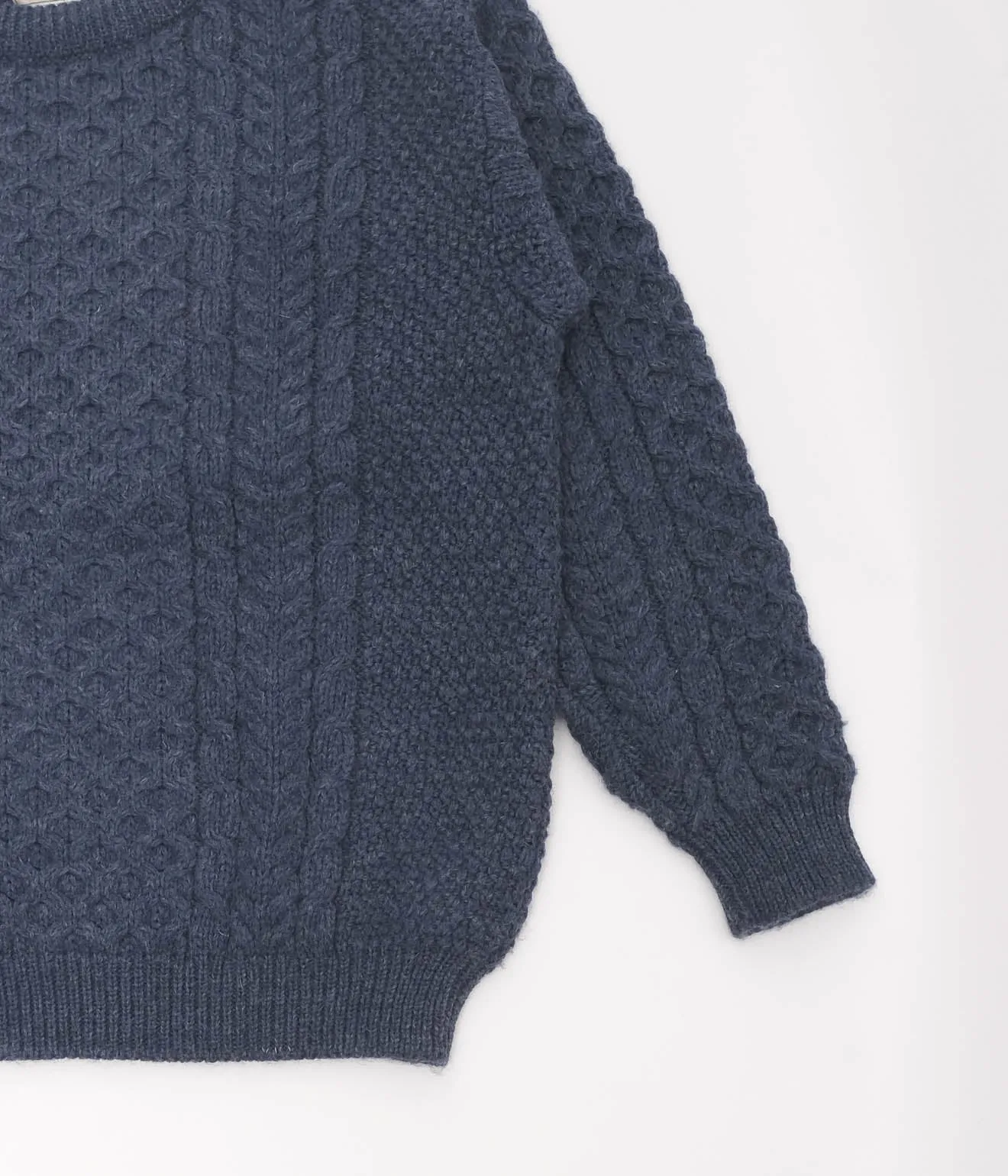 80's L.L.Bean Fishermans Sweaters (Navy)