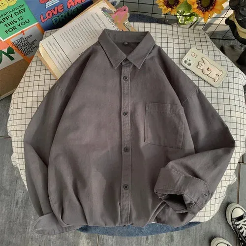 Aidase Spring Autumn Cotton White Shirts Male Long Sleeve Man Shirts Black Elegant Shirts for Men