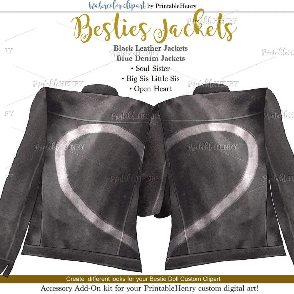 Besties Jackets clipart