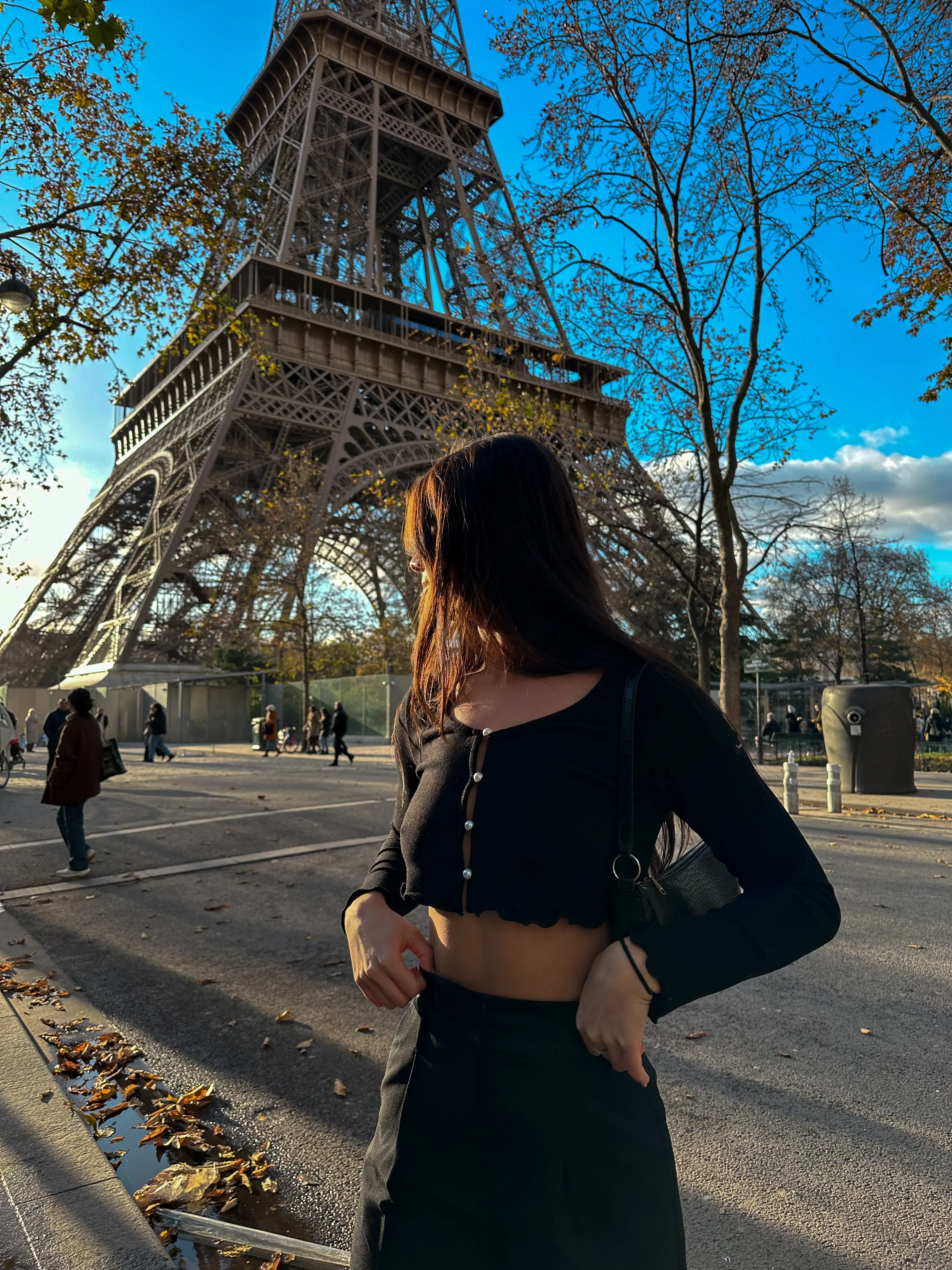 BLACK SOFT CARDIGAN - PARIS