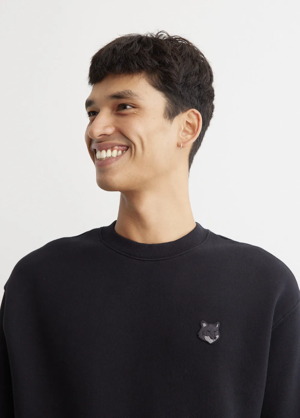 Bold Fox Head Patch Comfort Sweatshirt