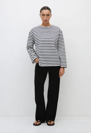 Breton Stripe Tee - Navy/White
