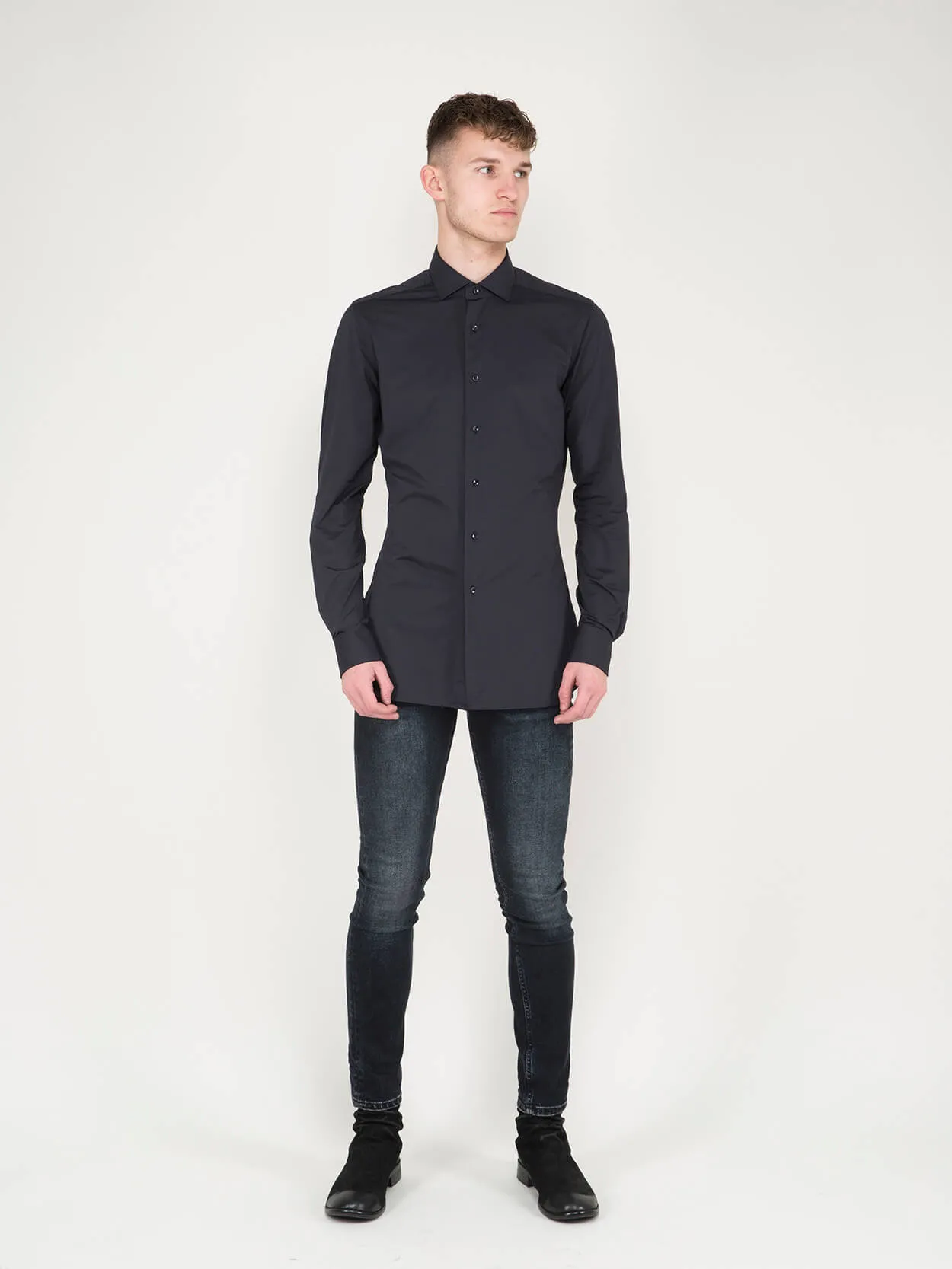 Business Tailor Fit Active Shirt