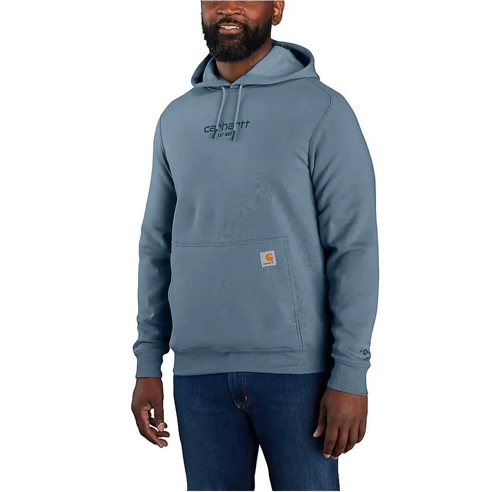 Carhartt Men's Force Relaxed Fit Lightweight Graphic Logo Sweatshirt