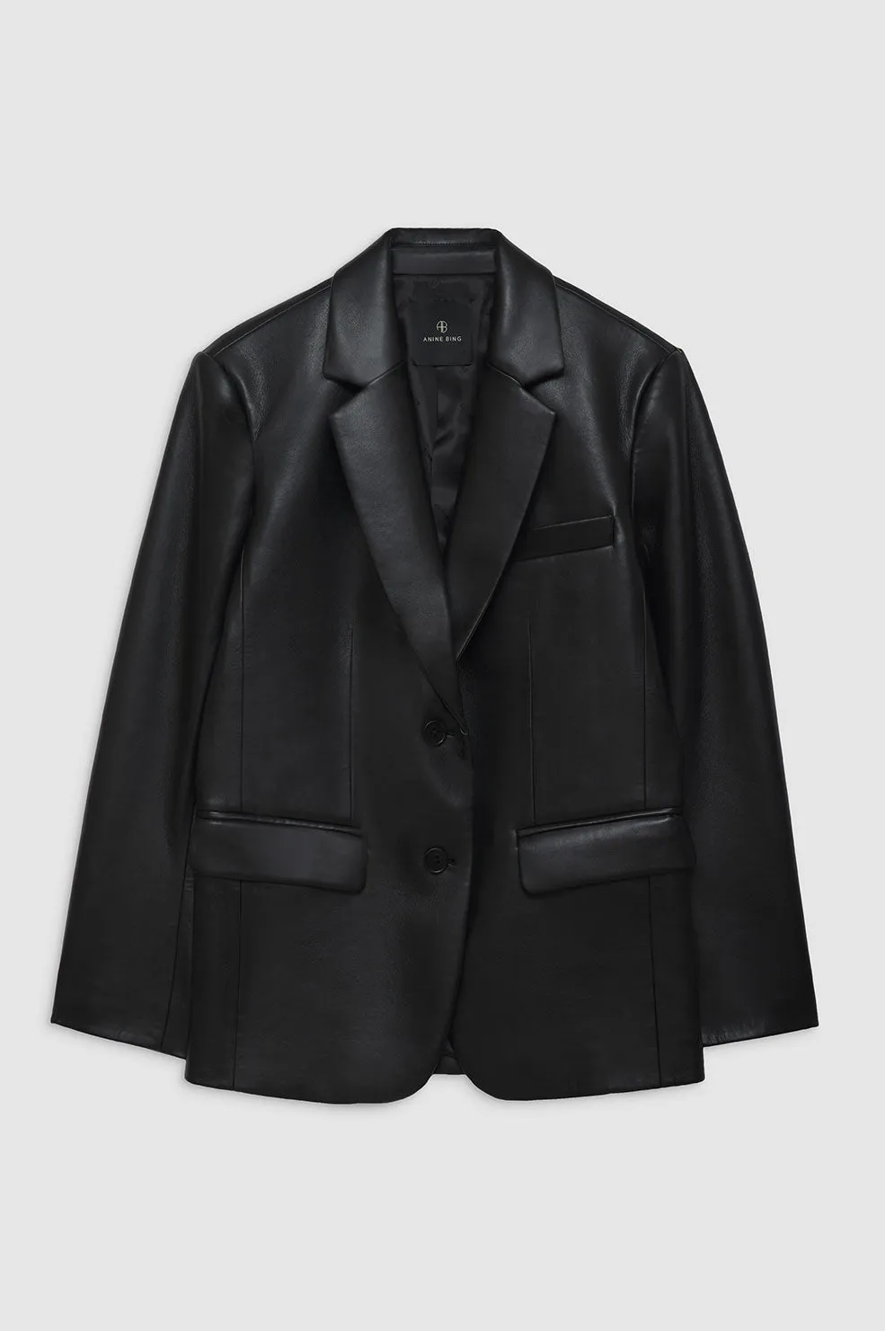 Classic Leather Blazer