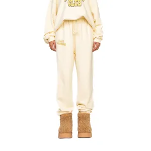 Compass Vintage College Jogging Pants In Cream