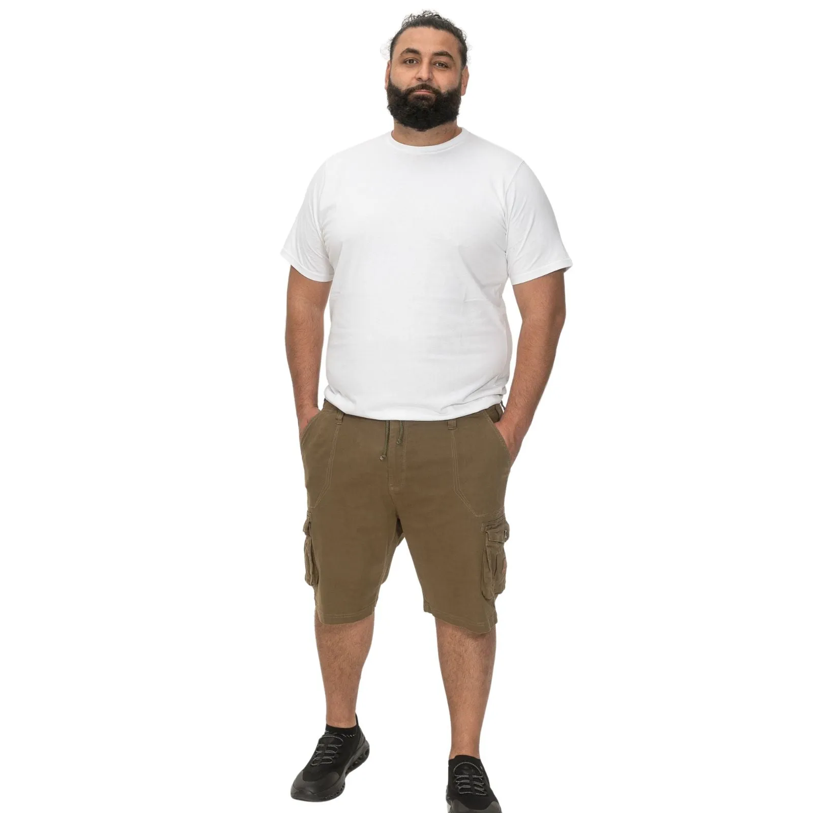 D555 Mens Folkestone Big & Tall Cargo Shorts