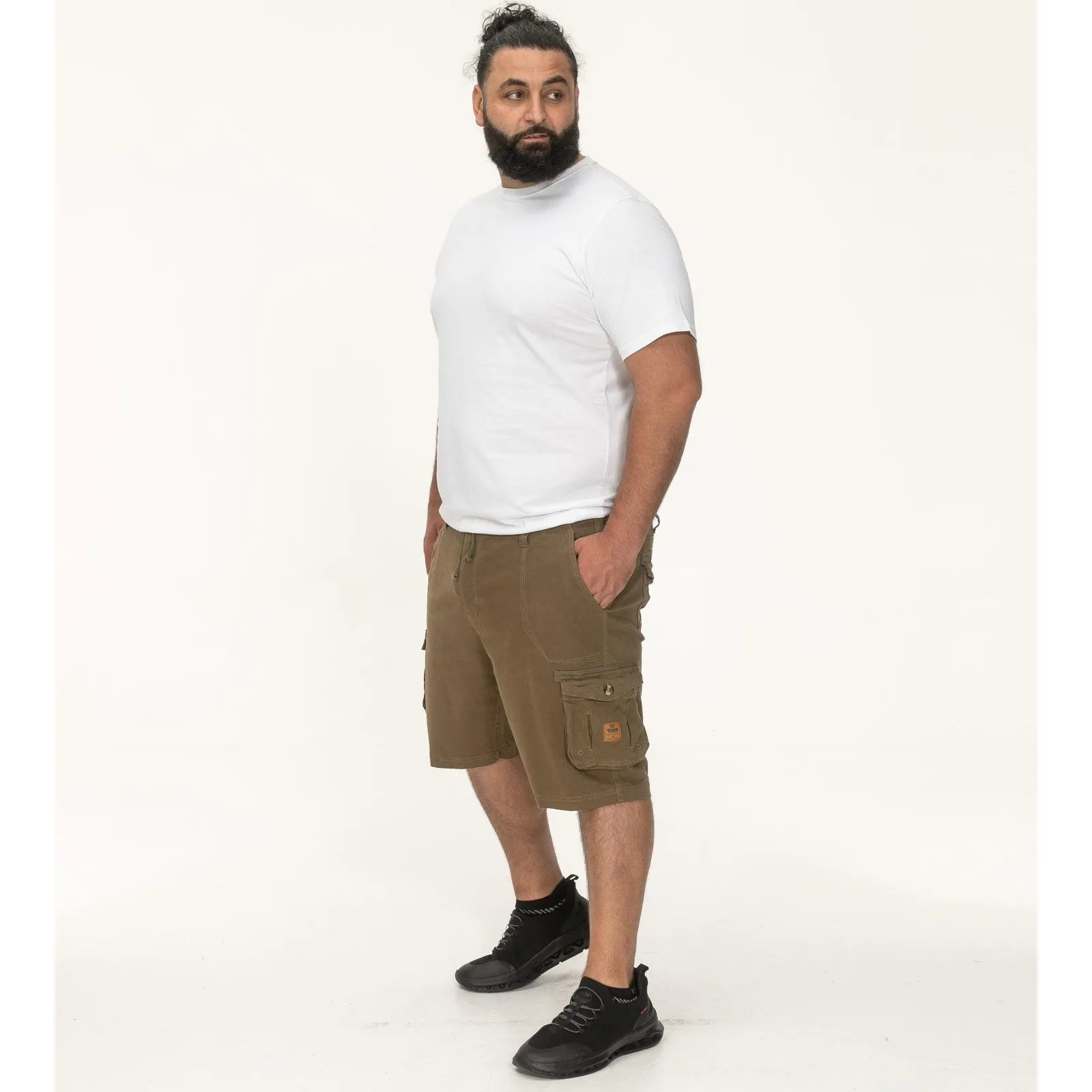 D555 Mens Folkestone Big & Tall Cargo Shorts