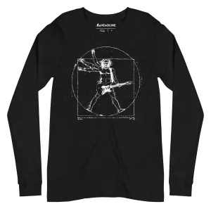 Da Vinci Rock Man Long Sleeve T-Shirt