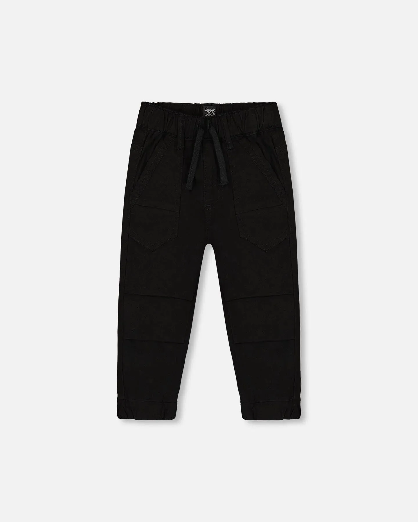Deux Par Deux boys stretch twill joggers