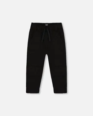 Deux Par Deux boys stretch twill joggers