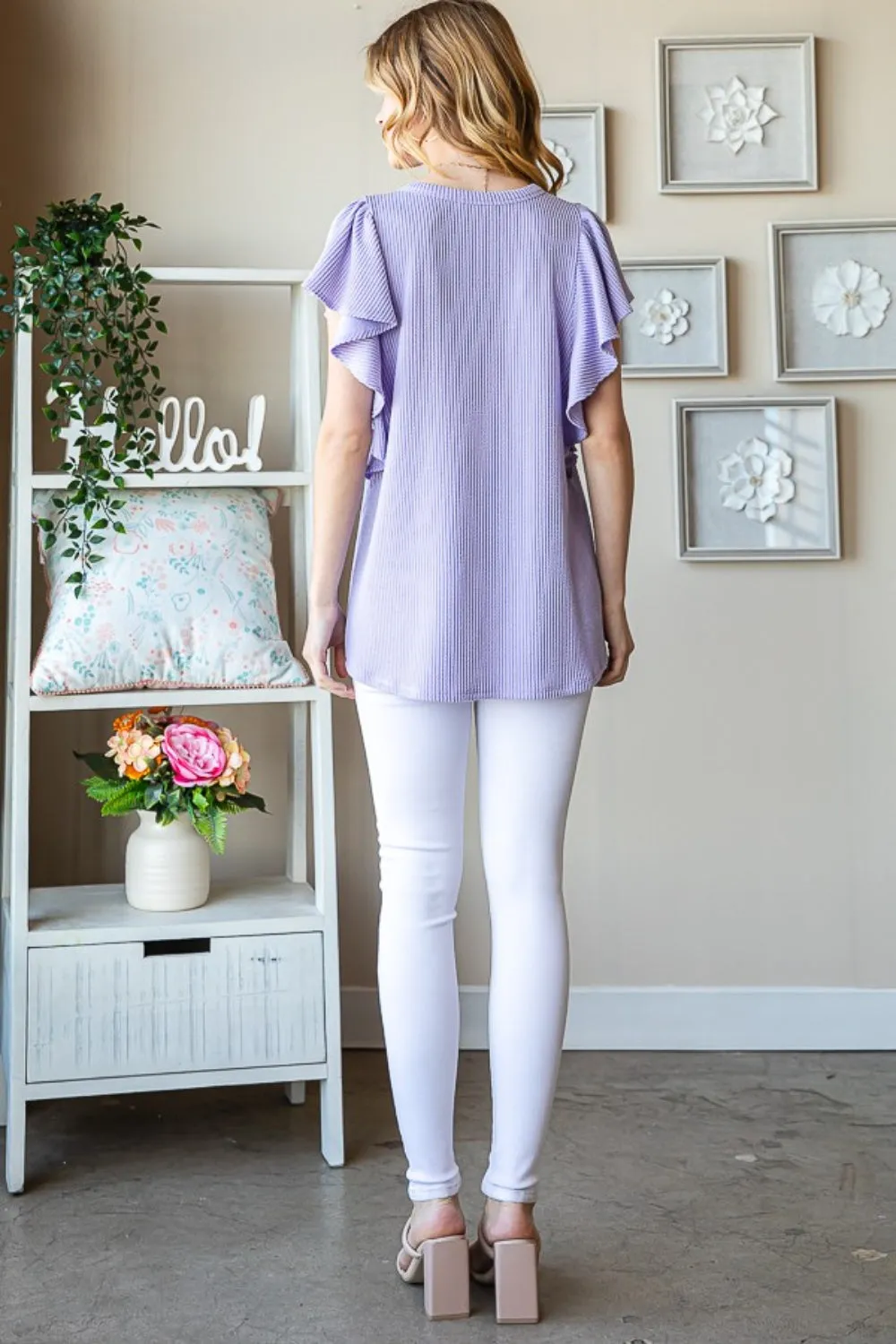 Elevate Your Look Ribbed Top