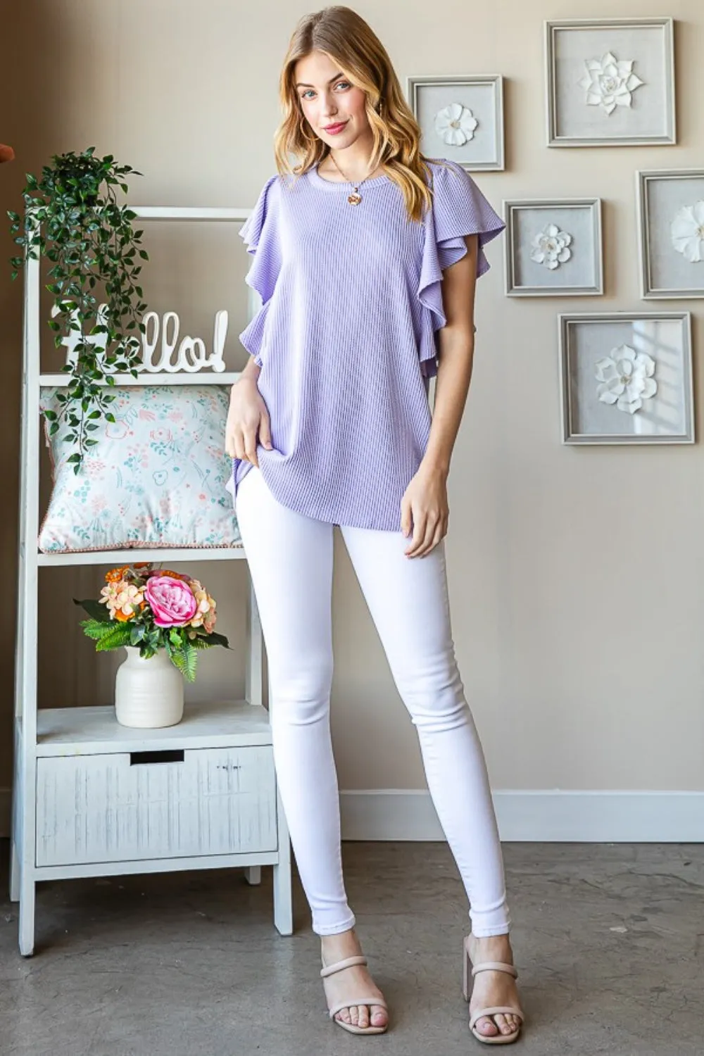 Elevate Your Look Ribbed Top