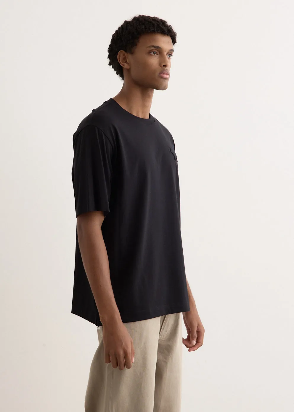 Embossed Profile Fox Oversized T-Shirt