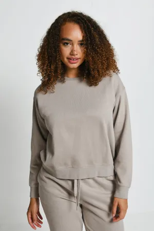 Everyday Comfy Sweatshirt - Oatmeal Beige
