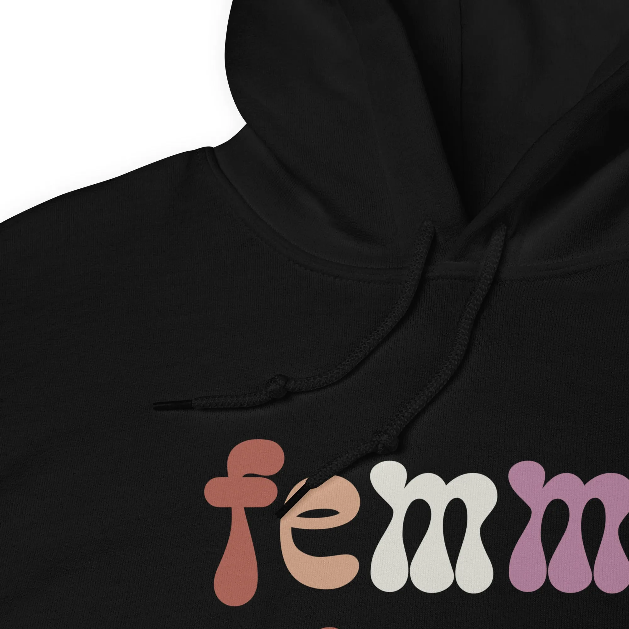 Femme Bait Retro Lesbian Hoodie