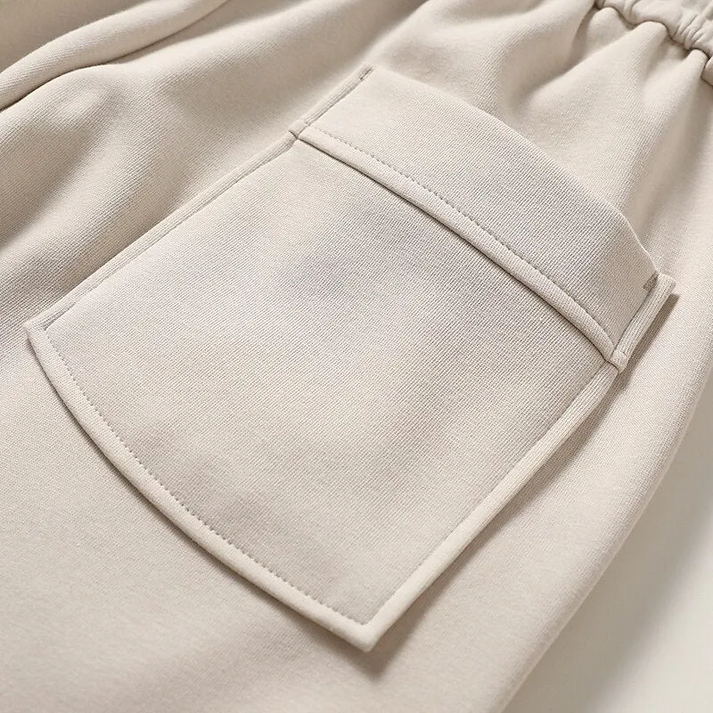 Fleece-lined Athletic Joggers