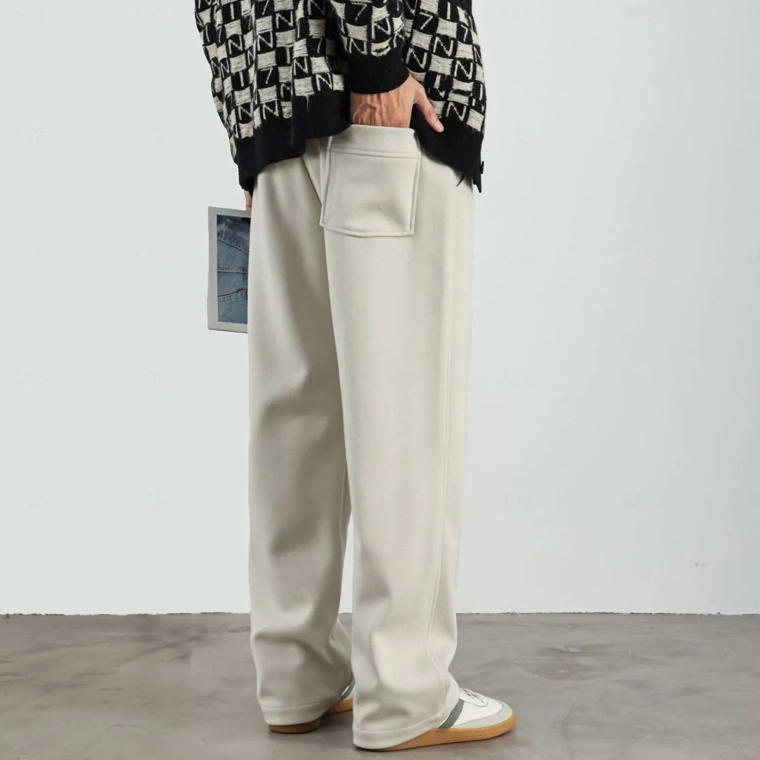 Fleece-lined Athletic Joggers