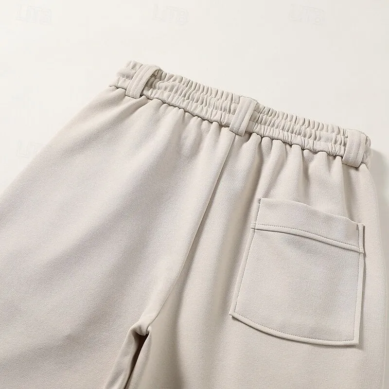 Fleece-lined Athletic Joggers
