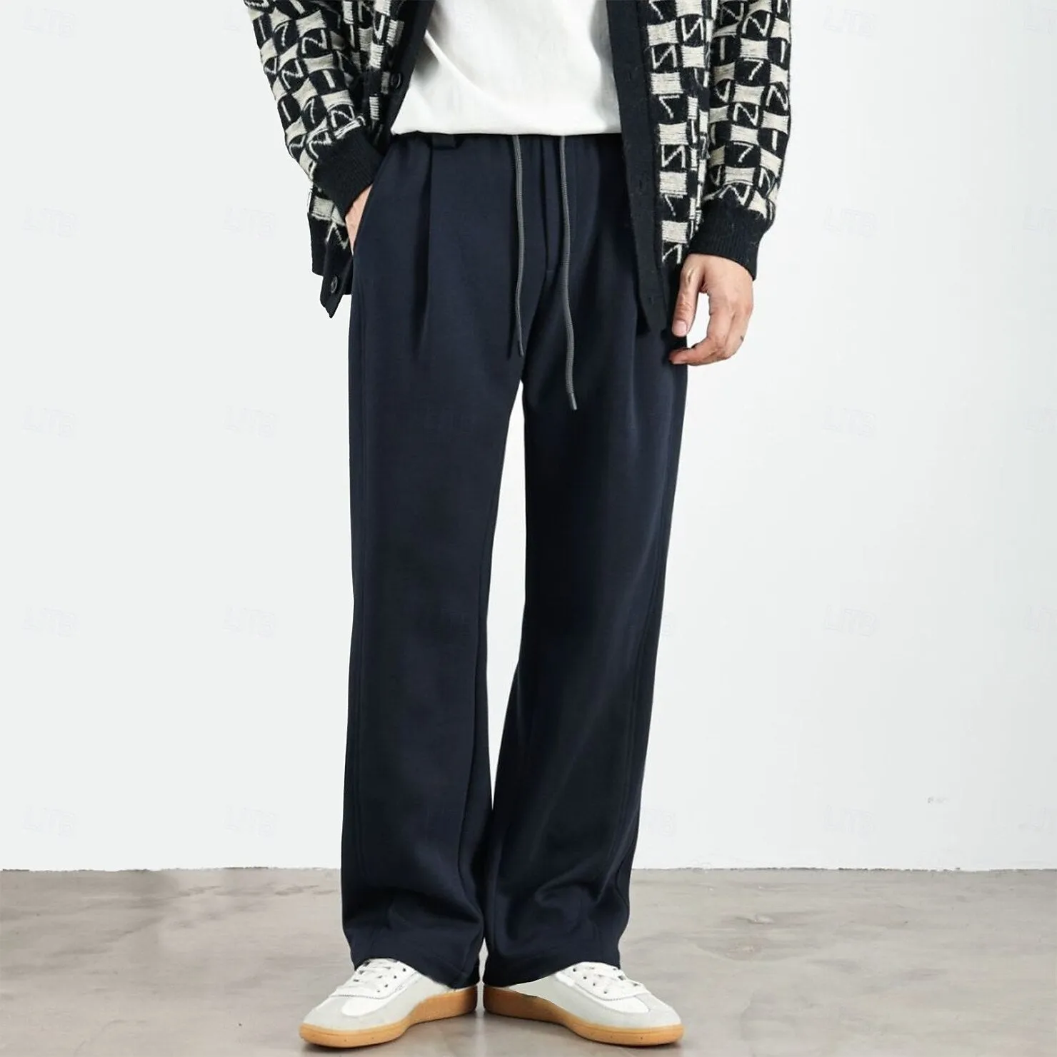 Fleece-lined Athletic Joggers