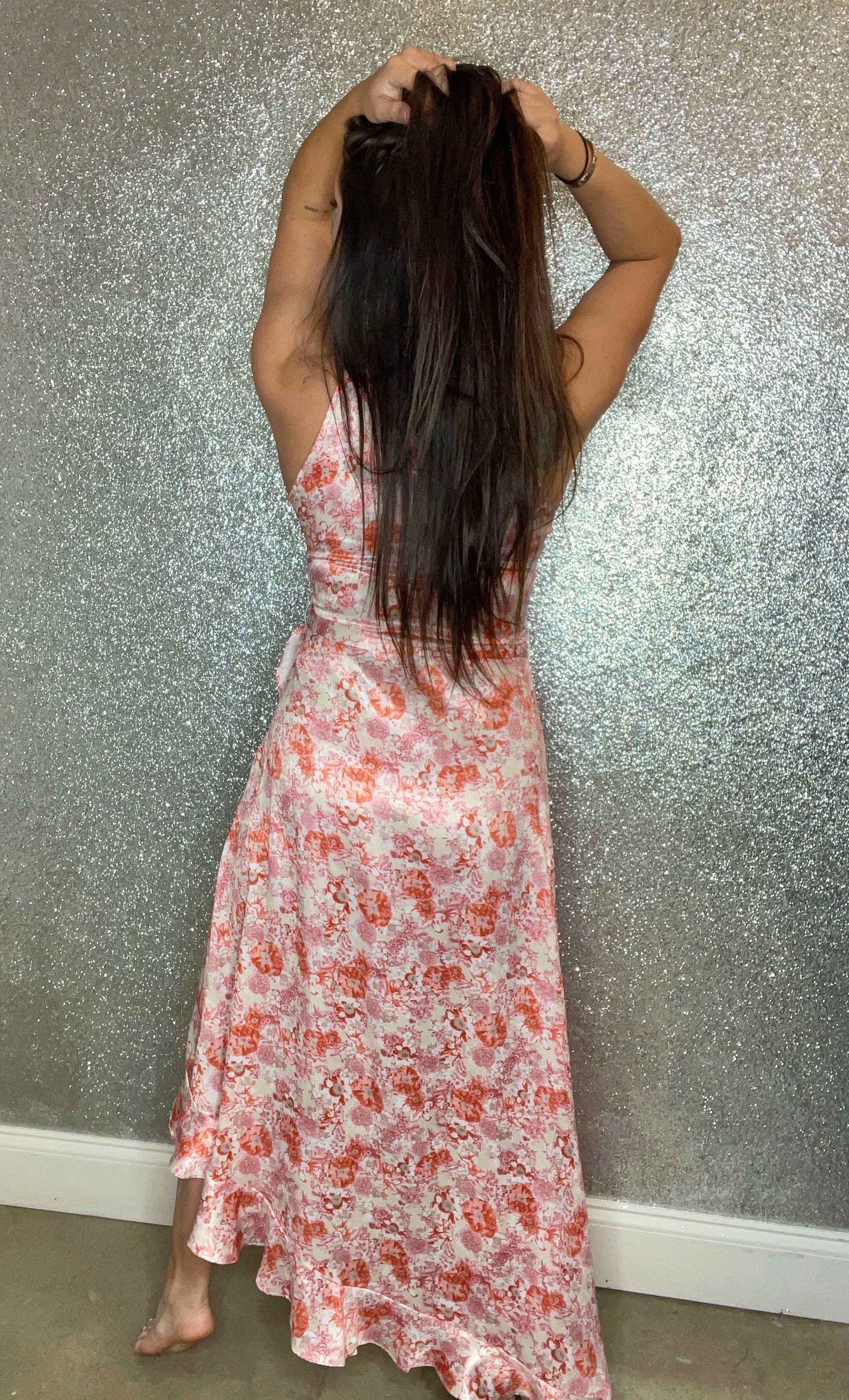 Floral Print Maxi