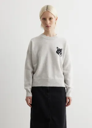 Fox Head Intarsia Comfort Jumper