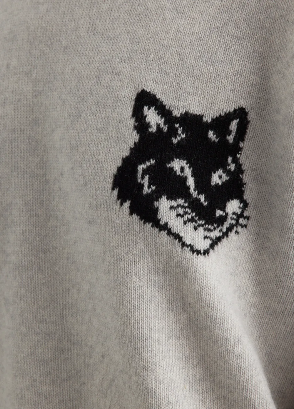 Fox Head Intarsia Comfort Jumper