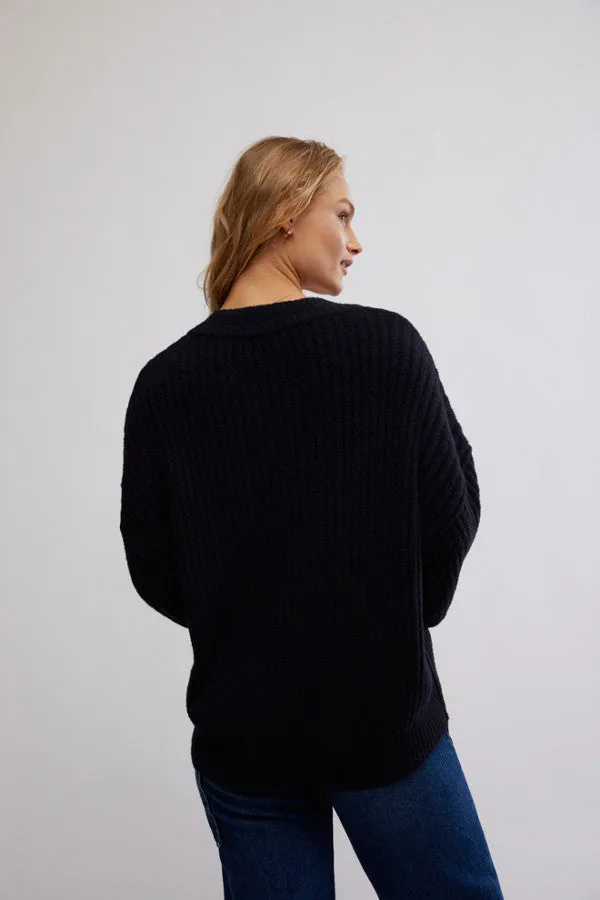Free People Cocoa Henley