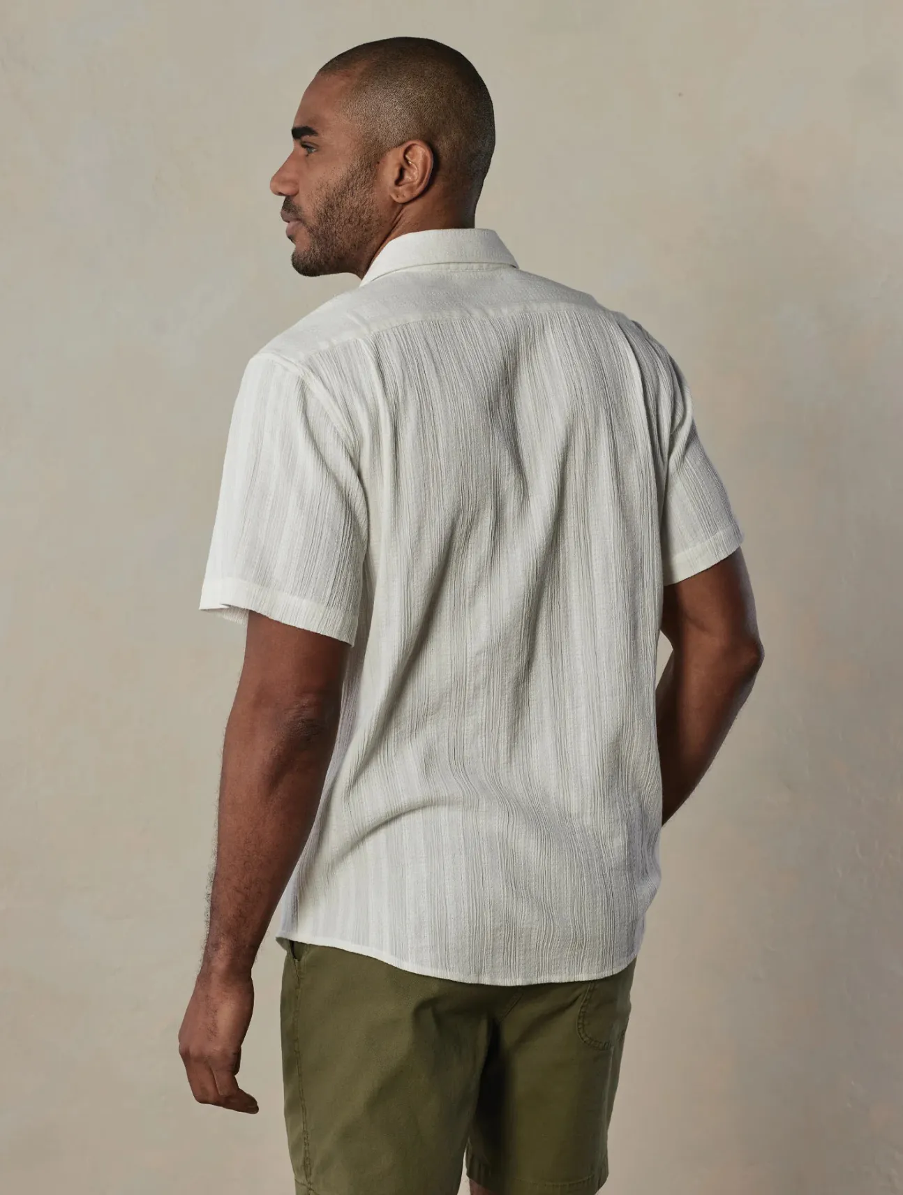 Freshwater Short Sleeve Button Up