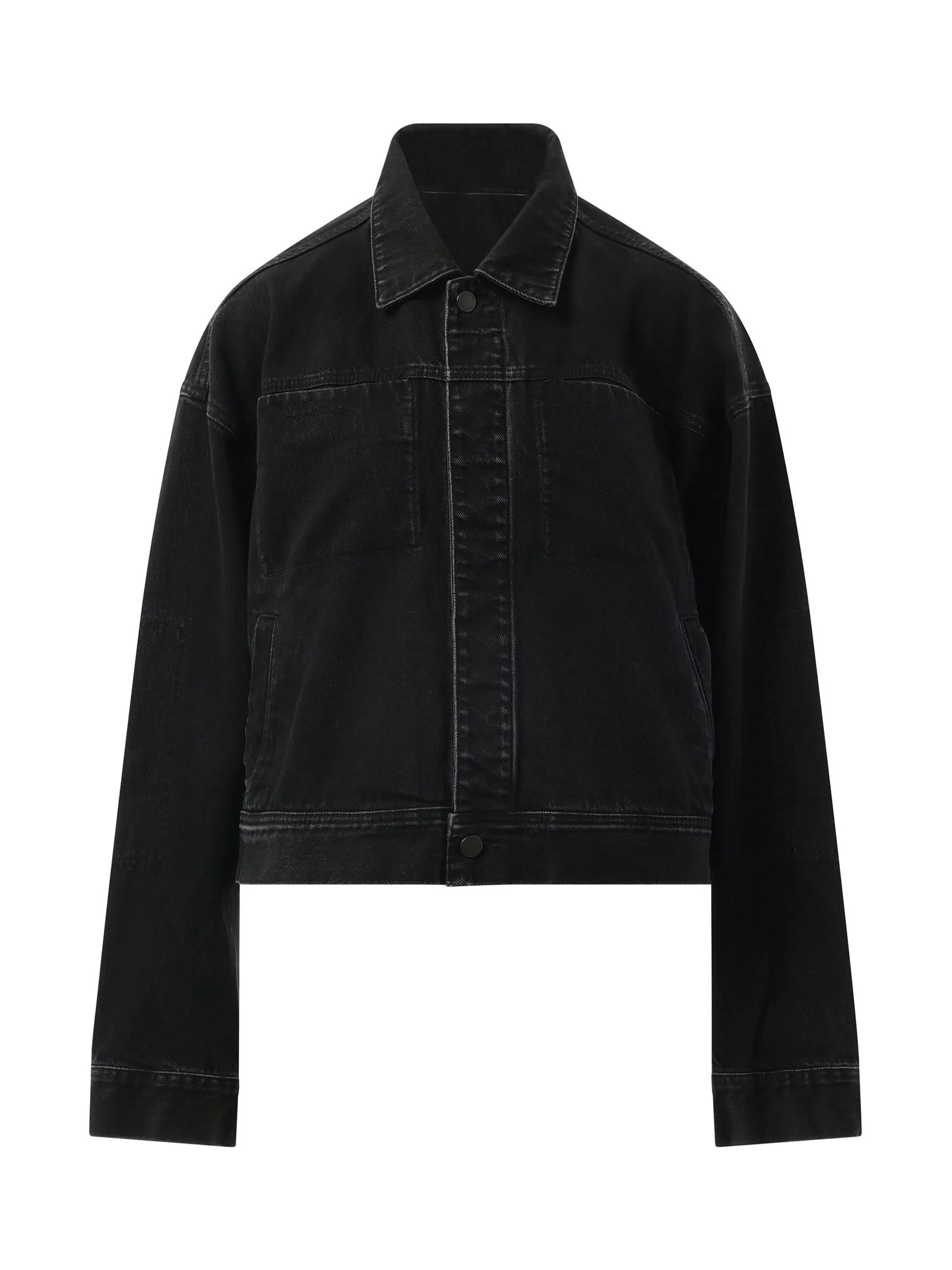 Gem Denim Jacket in Magnetite
