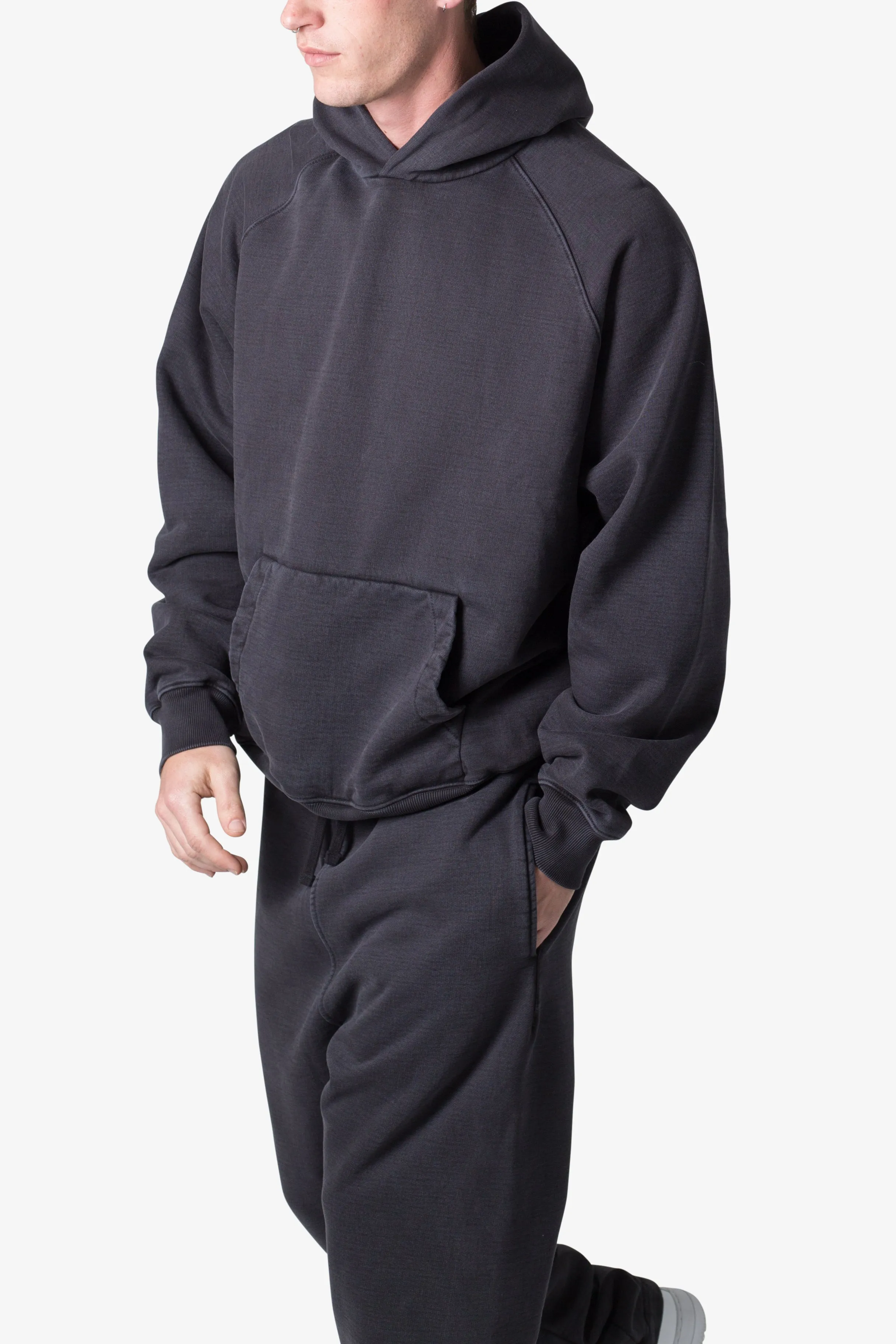Heavy Every Day Hoodie - Washed Black