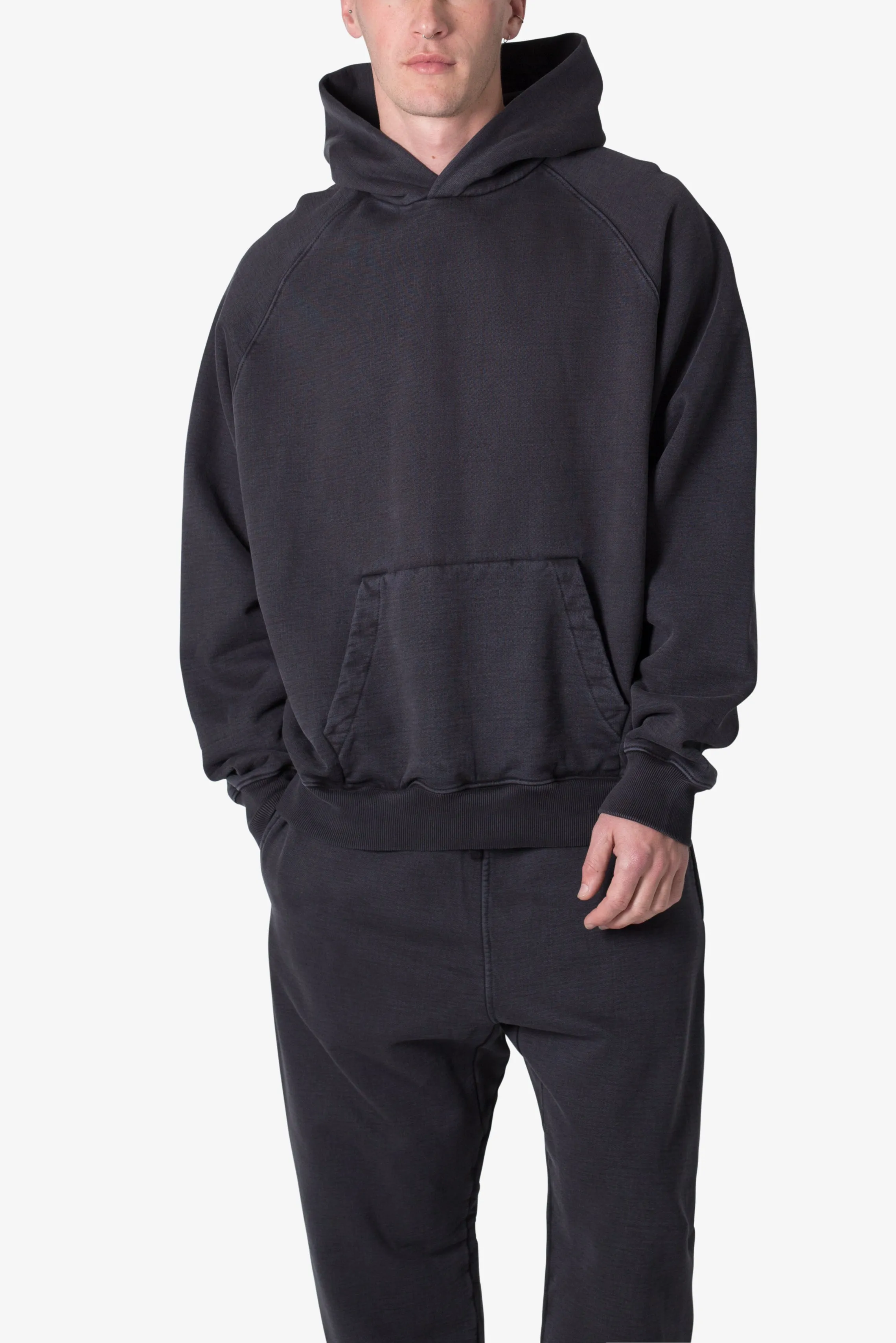 Heavy Every Day Hoodie - Washed Black