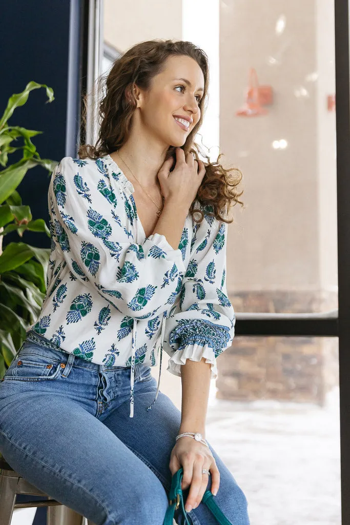 Imara Printed Top