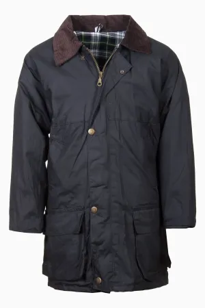 Junior Classic Kids Wax Jacket