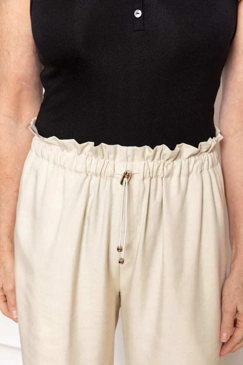 Lynches Drawstring Pant Soft Sandstone
