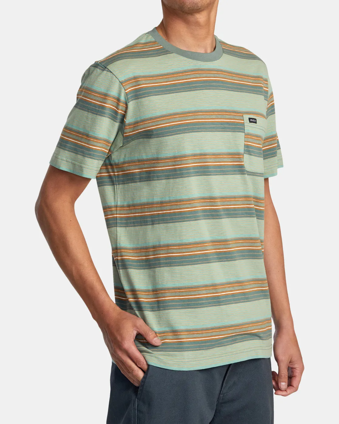 Magnolia Crew Short Sleeve Knit - Jade