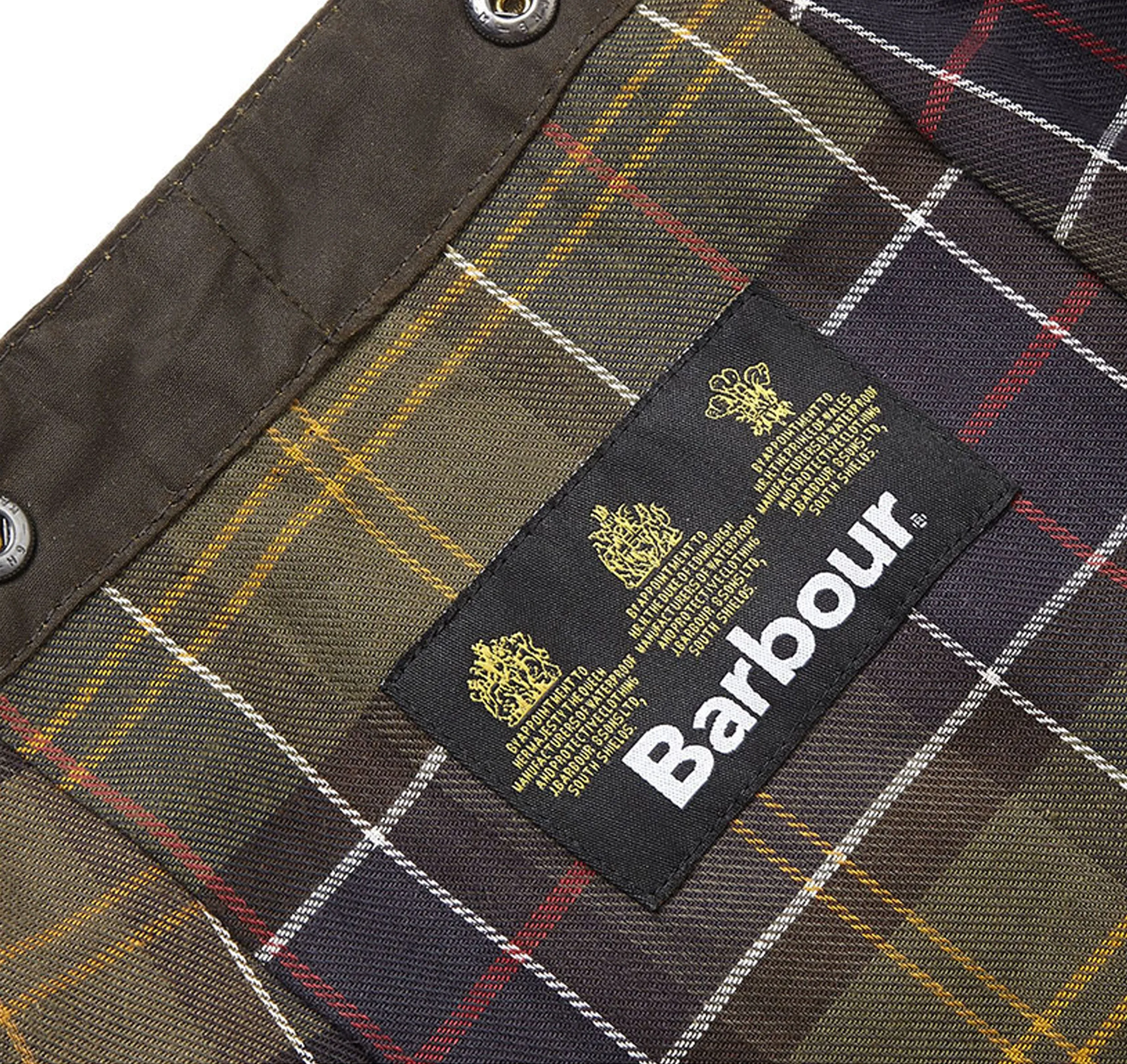 MENS BARBOUR SYLKOIL HOOD - OLIVE