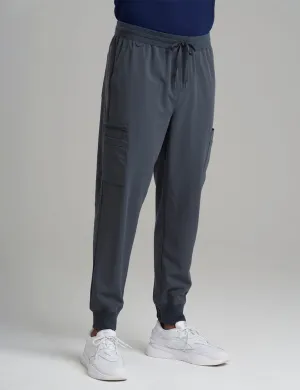 Mens Jogger Scrub Pants - Pewter