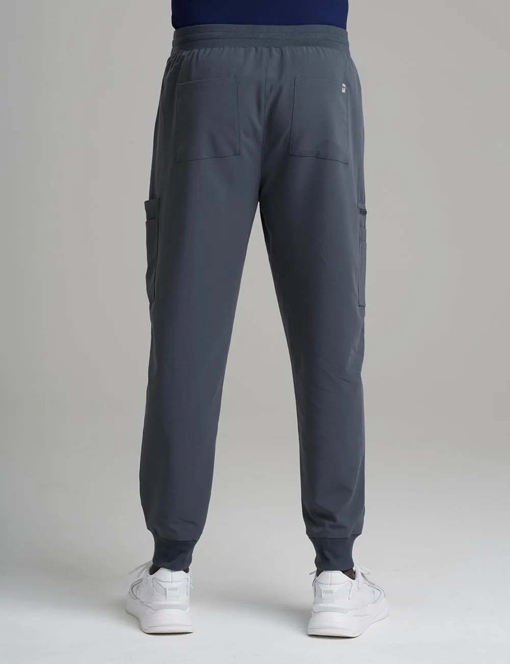 Mens Jogger Scrub Pants - Pewter