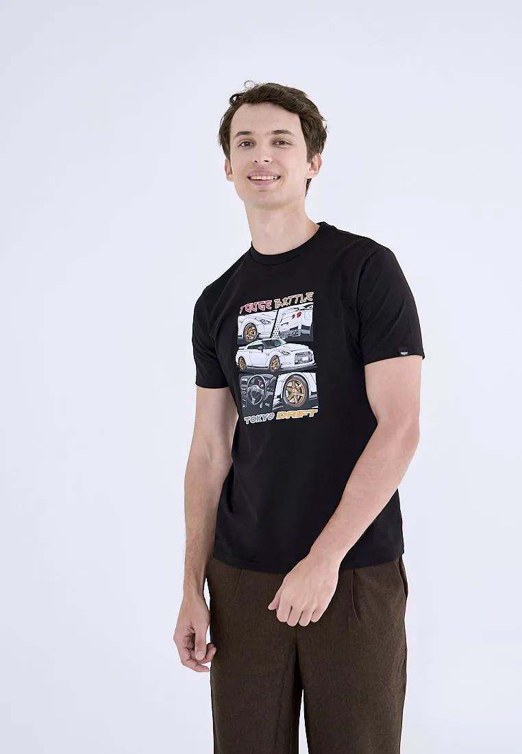 Mossimo Angelo Black Premium Classic Fit Tee