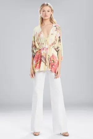 Printed Silky Soft Caftan Top