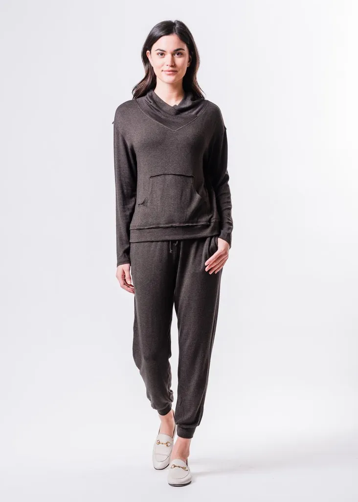 "Luna" Coffee Brown Jogger