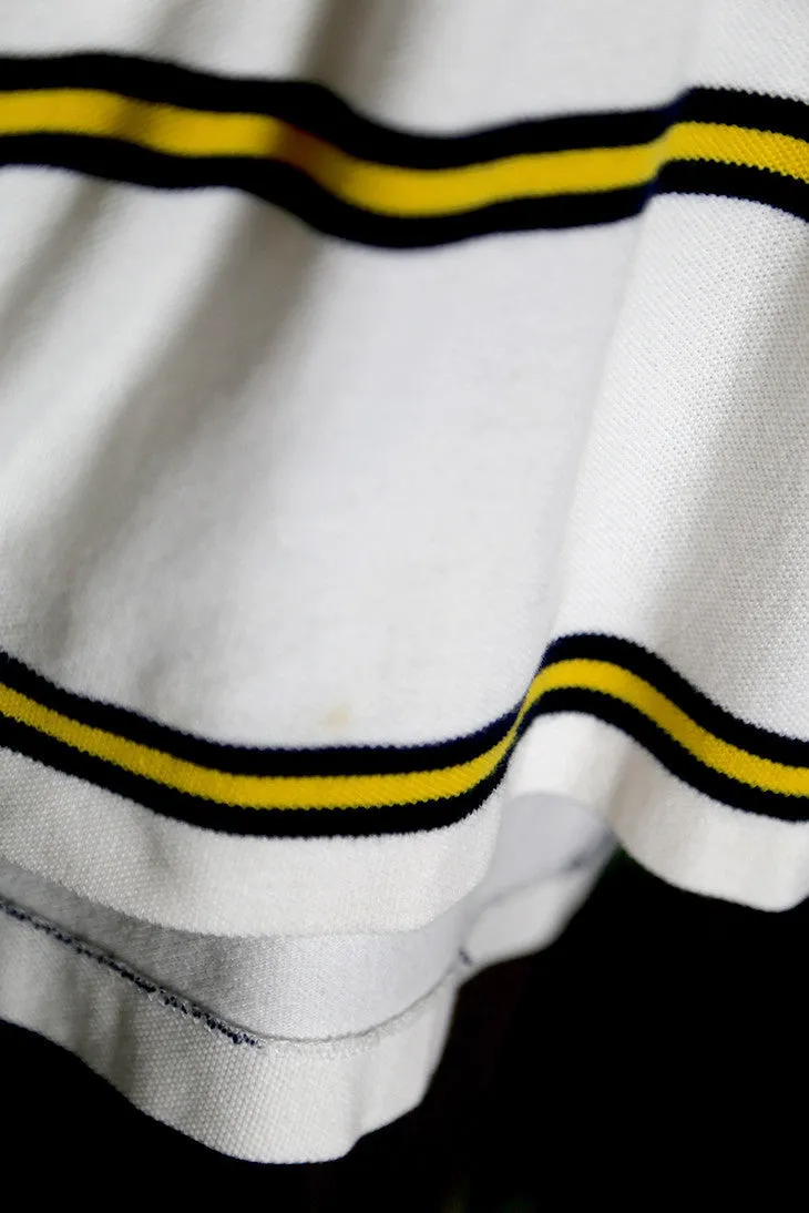Ralph Lauren Black and Yellow Striped Polo Shirt