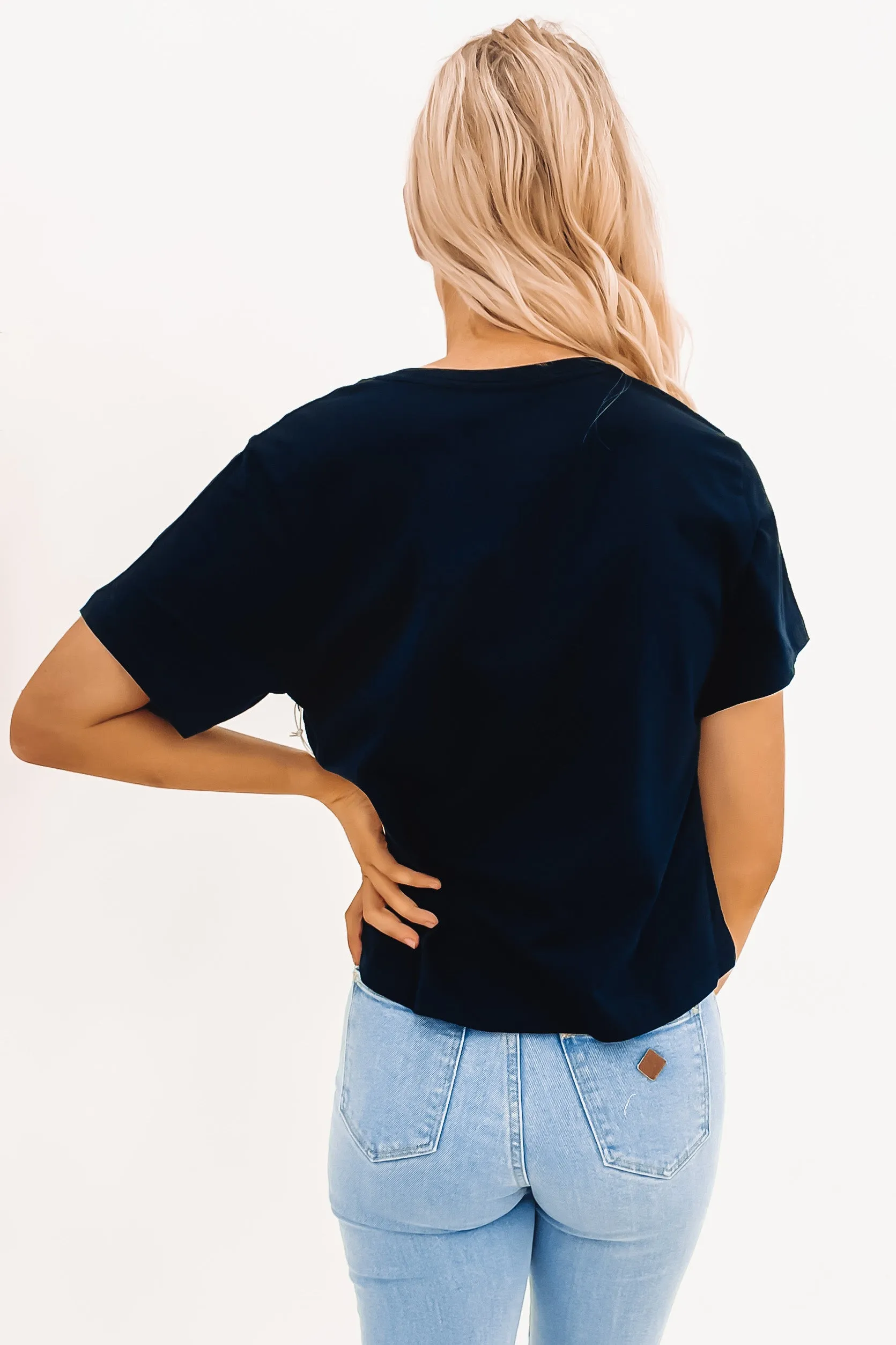 RVCA Curl Keyline Tee Black