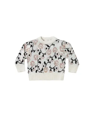 Rylee & Cru Vintage Rose Knit Pullover