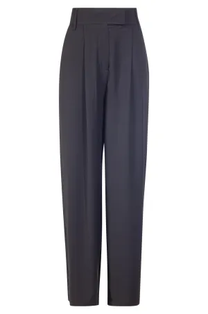 Soft Crepe wide leg Pants | Black | 4302ZZ