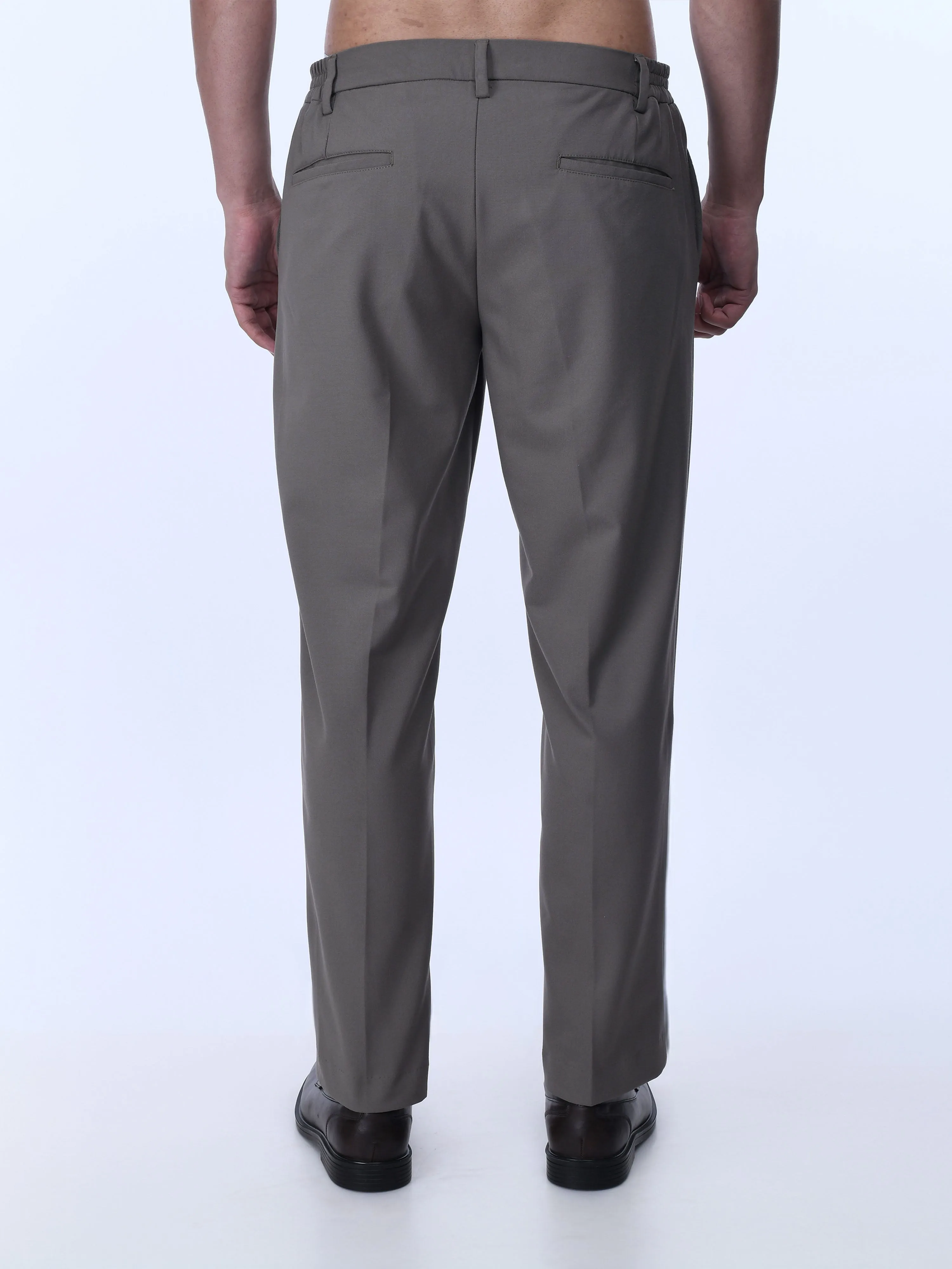 Soft Miracle Beige Tailored Trousers